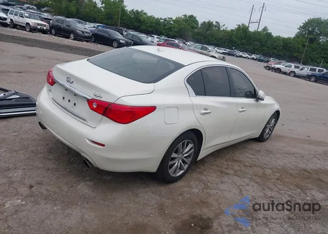 2017 Infiniti Q50 3.0T Premium from USA, damaged, VIN JN1EV7AR5HM836200